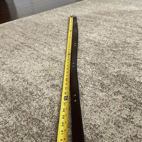 Mens Two-tone Leather Belt 52” tip to tip XXL - Picture 7 of 8